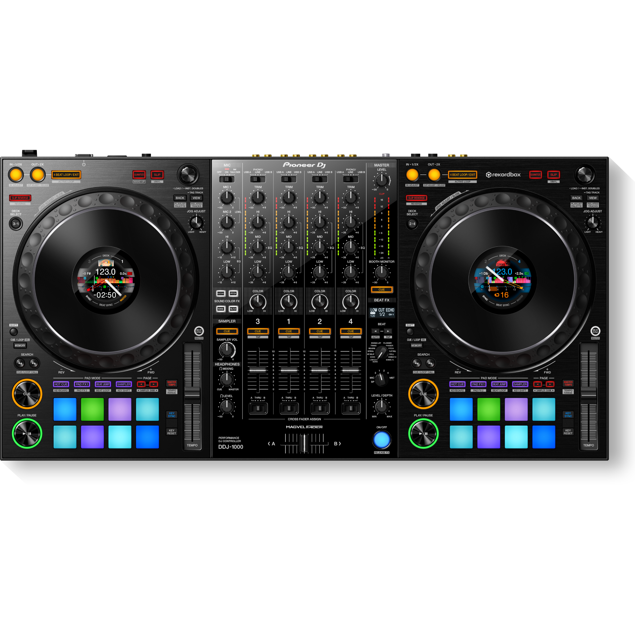 EchoGrid MasterMix X4 DJ Controller