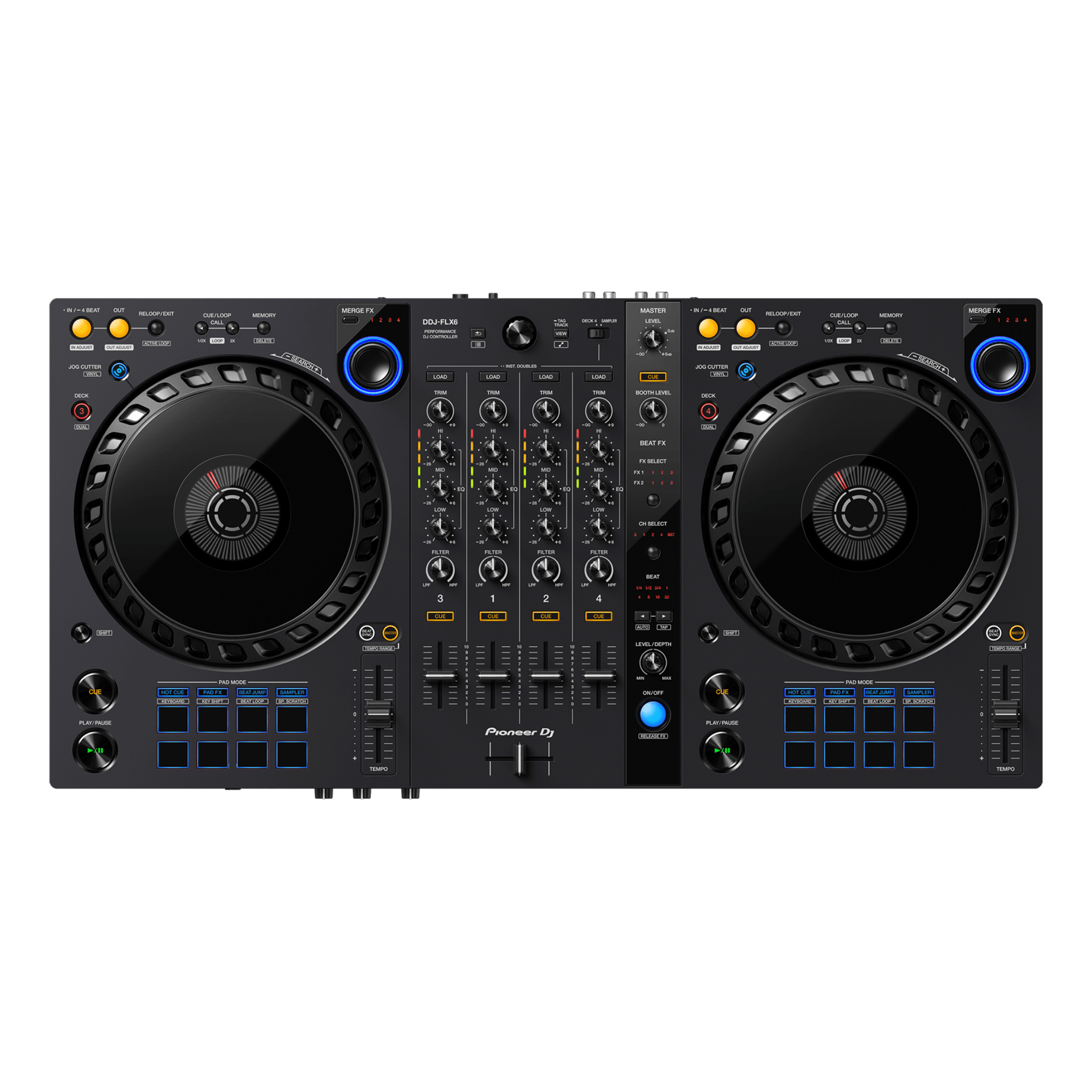 VibeForge DualSync Fusion DJ Controller