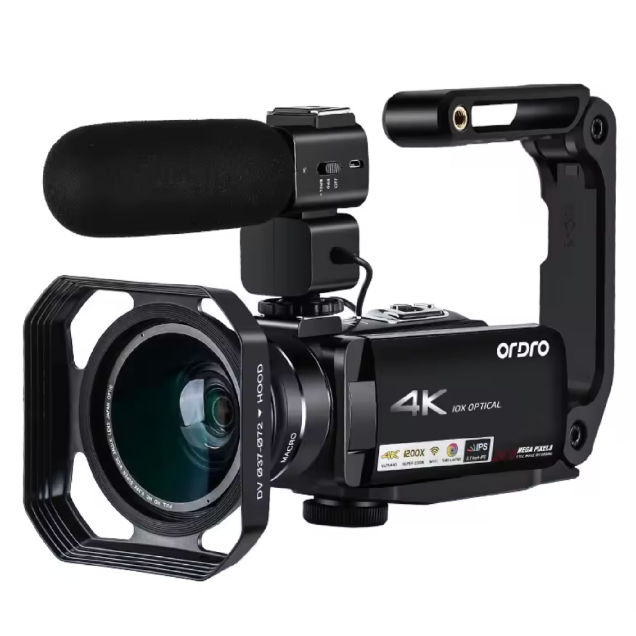 Aurevox CinePro X10 4K Camcorder